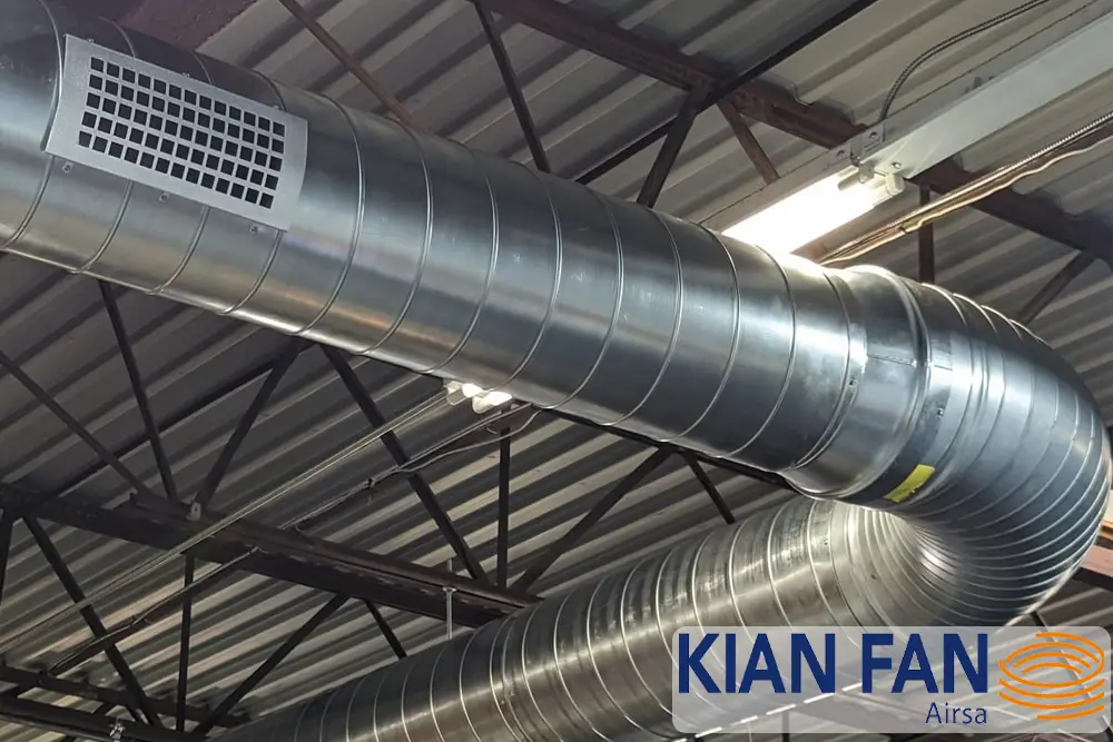 کانال اسپیرال چیست؟ بررسی کامل کاربردها، مزایا و استانداردهای تولید