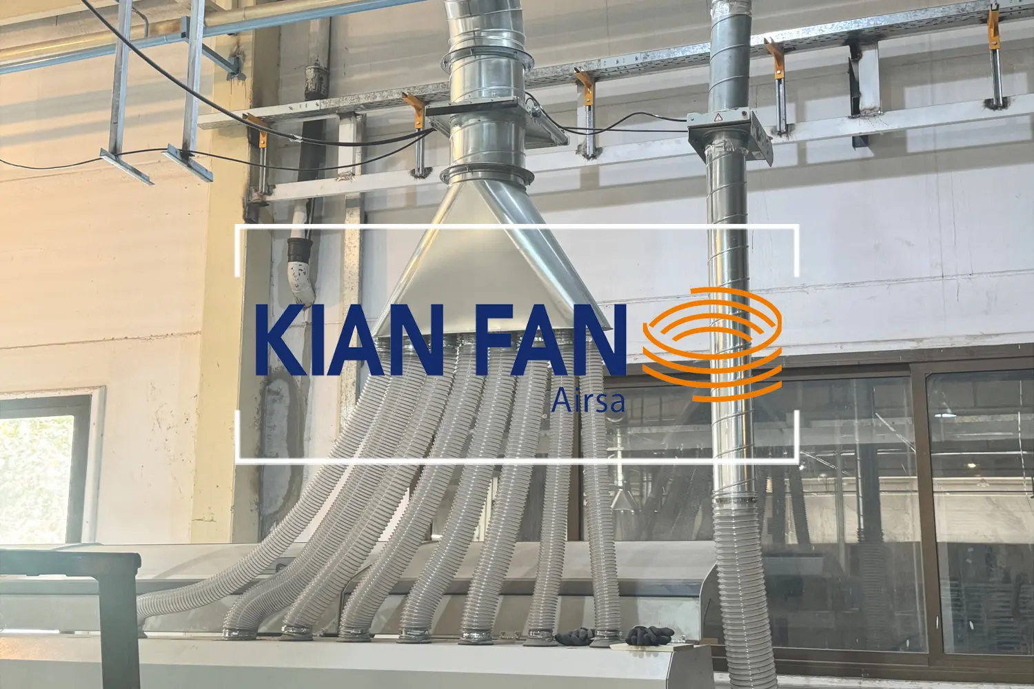 کانال خرطومی راه‌حل انعطاف‌پذیر برای مسیرهای تهویه پیچیده